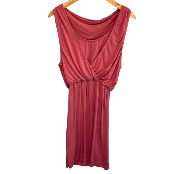 able Pink Jersey Knit Sleeveless Dress - size Medium - Picture 4 of 5